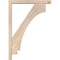 Ekena Millwork Imperial Block Smooth Bracket w/ Offset Brace, Douglas Fir, 3 1/2"W x 20"D x 28"H BKT0402X20X28IMP05SDF - alternate 4